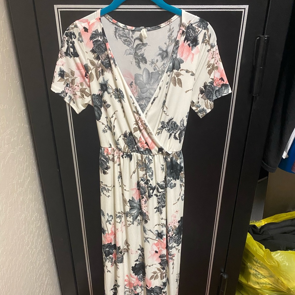 PinkBlush Maternity High Low Dress